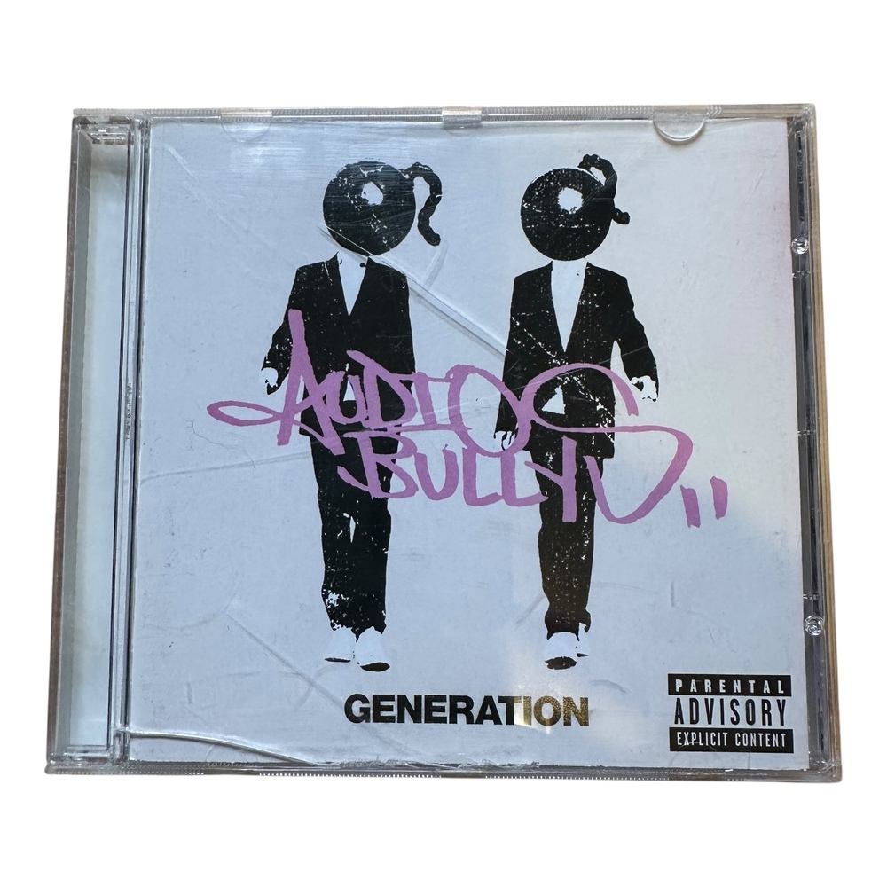 Audio Bullys Generation CD Album Multi-Color Electronic Dance Shot You Down